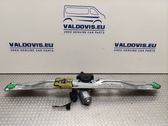 Front door window regulator with motor