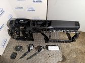 Airbag set with panel