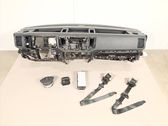 Airbag set with panel