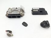 Juego de cerradura y set ECU del motor
