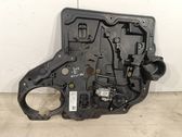 Sliding door window regulator with motor