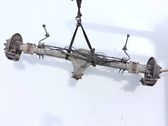Rear axle beam with reductor