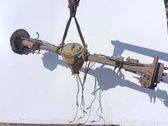 Rear axle beam with reductor