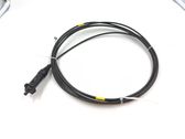 Fuel cap flap release cable