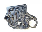 Sliding door window regulator with motor