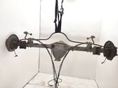 Rear axle beam with reductor