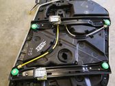 Rear window lifting mechanism without motor