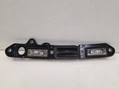 Trunk door license plate light bar