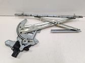 Front door window regulator with motor