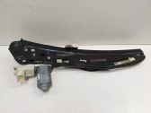 Rear door window regulator with motor