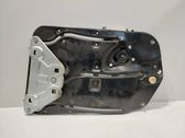 Rear door window regulator with motor