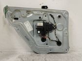 Rear window lifting mechanism without motor