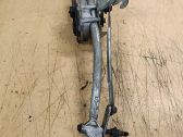 Front wiper linkage and motor