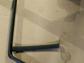 Verkleidung Türfenster Türscheibe hinten