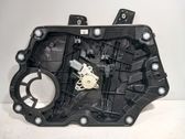 Front door window regulator with motor