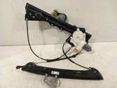 Front door window regulator with motor