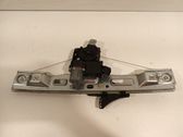 Rear door window regulator with motor