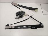 Front door window regulator with motor