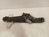 Rear door window regulator with motor