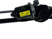 Front wiper linkage and motor