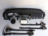 Airbag set with panel