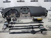 Airbag set with panel