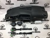 Airbag set with panel