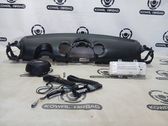 Airbag set with panel