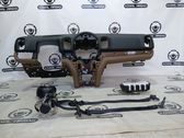 Airbag set with panel