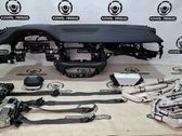 Airbag set with panel
