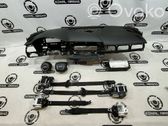 Airbag set with panel