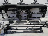 Airbag set with panel