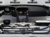 Airbag set with panel