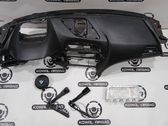 Airbag set with panel