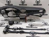 Airbag set with panel