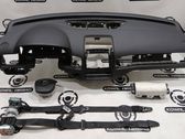 Airbag set with panel