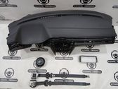 Airbag set with panel