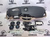 Airbag set with panel