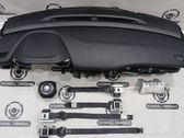 Airbag set with panel