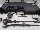 Airbag set with panel