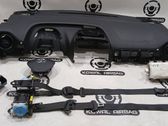 Airbag set with panel