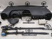 Airbag set with panel