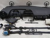 Airbag set with panel