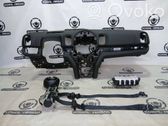 Airbag set with panel