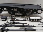 Airbag set with panel