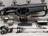 Airbag set with panel