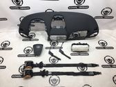 Airbag set with panel