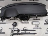 Airbag set with panel