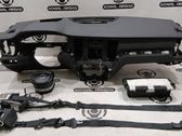 Airbag set with panel