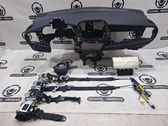 Airbag set with panel